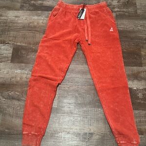 NWT Kangol men’s medium acid washed joggers